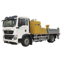 Pompe à béton montée sur camion de marque chinoise renommée Xuzhou, modèle HBC10022V, 100/55m3/h