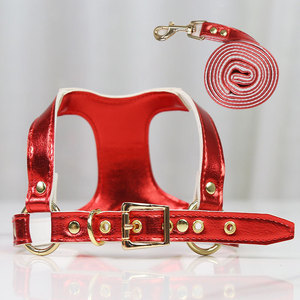 Shine And Shine Dog <b>Harness</b> Adjustable Durable Chest Strap For Small Large Dogs <b>Pet</b> Walking Leash Accessory - Product Image 3