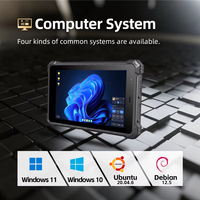 Tableta Industrial Resistente OEM de 10.1 Pulgadas, Windows 11, Intel Quad Core I5/i7, IP67 Impermeable, Wi-Fi, Escáner de Código de Barras, Uso Comercial, Nueva