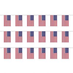 Drapeau de voiture américain personnalisé pour fabricant, drapeau de voiture USA 45*30cm et drapeau américain pour les activités électorales présidentielles - Product Image 5