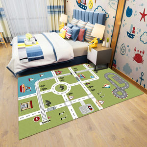 Vente chaude bébé enfants doux <span class=keywords><strong>tapis</strong></span> de jeu ville <span class=keywords><strong>route</strong></span> <span class=keywords><strong>tapis</strong></span> enfants chambre <span class=keywords><strong>tapis</strong></span> enfants coloré dessin animé motif <span class=keywords><strong>tapis</strong></span> - Product Image 5
