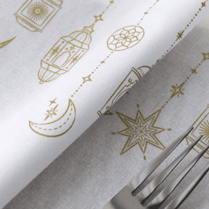 براءة اختراع لفة القطن الكامل التعبئة مفرش مفرش قابل للغسل منديل القماش لحفل الزفاف - Product Image 6