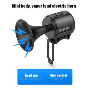 TWOOC <strong>Electric</strong> Bike Bell 120dB Mini Bicycle Horn <strong>Battery</strong> Powered Waterproof for MTB Mountain Bike Road Bike <strong>Electric</strong> <strong>Scooter</strong> - Product Image 4