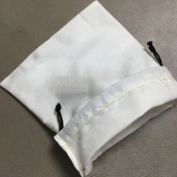 Vente en gros de grands sacs à poussière en coton avec cordon de serrage et logo imprimés personnalisés ensemble de chaussures et sacs réutilisables en toile couvre-chaussures de qualité supérieure