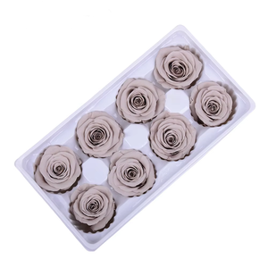 YUNYI san valentino Bouquet fatto a mano regalo 1.57-1,97 pollici B testa di rosa eterna materiale asciutto fai da te produttore all'ingrosso di lunga durata - Product Image 6