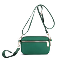 Tas Selempang Wanita Tas Tangan Kasual Mini Tas Satchel Tas Kurir Wanita Kecil Dompet Ponsel Tali Bahu Dapat Dilepas