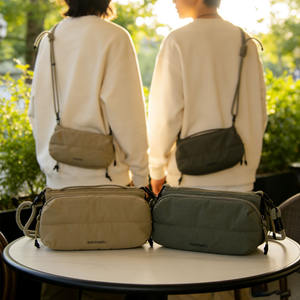 ユニセックス スポーツ メッセンジャーバッグ 大容量 ショルダーバッグ ウォーターボトルバッグ シンプル 軽量 クロスボディバッグ - Product Image 2