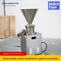 Machine à broyer les noix d'amandes, le beurre, le tahini, la pâte de haricots, le beurre de cacahuètes, la pâte de graines de sésame noir, les légumes et le soja – Moulin colloïdal