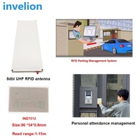 Uhf rfid nouvelle carte d'étiquette rfid intelligente passive 860-960MHZ HF 1K 13.56MHZ pour système de contrôle d'accès personnel d'antenne de lecteur longue portée
