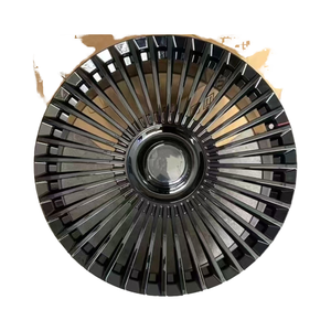 Nuevo Rin de Aleación de Aluminio Forjado de Diseño de Malla Negra Brillante de 18-24 Pulgadas con Múltiples Radios, Ajuste Universal, ET 35/40/25mm, PCD 98/100mm - Product Image 1