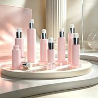 Bouteille en plastique PET personnalisable multi-tailles et multi-couleurs, 30-300 ml, avec pulvérisateur à pompe, emballage cosmétique personnalisé pour lotion, crème, sérum, soins de la peau