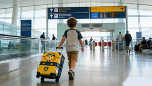 Valise de voyage OEM pour enfants, bagage durable et étanche avec <span class=keywords><strong>roulettes</strong></span> fluides, léger et adapté en <span class=keywords><strong>cabine</strong></span> - Product Image 6