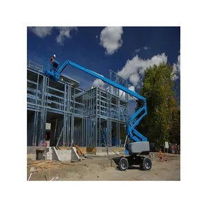 Self-propelled Electric Hydraulic Outdoor Construction Site Aerial Work Platform Crank Lift