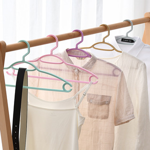 Multifunctional adult household non-slip, mark-free, windproof <b>plastic</b> clothes hanger, suitable for student dormitories, - Product Image 3