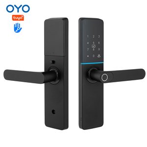 Oyo Dễ dàng cài đặt Khóa Thông Minh Chống Trộm xử lý mã pin phòng chốt cửa trước khóa với mã vân tay và chìa khóa - Product Image 1