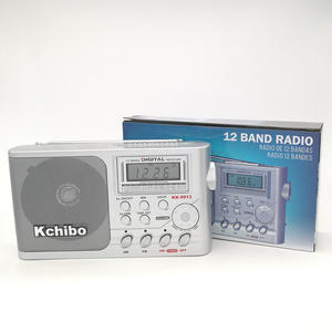 <span class=keywords><strong>Radio</strong></span> numérique portable grand format à écran LCD, haute sensibilité, alimentée par batterie, avec stations préréglées et scanner automatique - Product Image 6