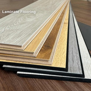 Comercial Moderno Impermeável 8mm 12mm Piso Laminado Novo Design Interior HDF Clique Instalação High Gloss Technics AC3 Matte - Product Image 1
