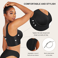 Soutien-gorge push-up sans couture rembourré pour femme, nouveau design, sport