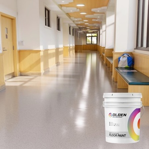 DEQI Water-based Floor Coatings-Wear-resistant Floor Paint-Epoxy <b>Primer</b> Brush Application-for Indoor/Outdoor Concrete Floors - Product Image 3