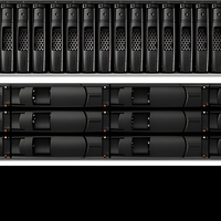 Serveur de stockage Lenovo ThinkSystem DE2000H 2U24 SFF, 24 baies pour SSD/HDD SAS 2,5 pouces, idéal pour la virtualisation et les charges de travail de base de données