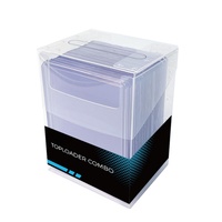 Boîte de rangement pour cartes à collectionner TCG transparente 100+ avec matériau PP écologique, imperméable et anti-poussière, modèle TSA 3x4 pouces, haute transparence