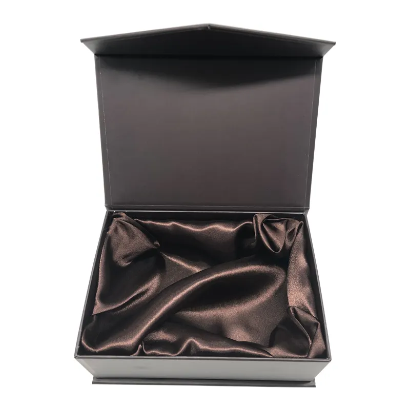 Custom Luxury Magnetic Closure Flip Cover Cardboard Paper Box Hardcover Gift Packaging Boxes For Hair Cosmetic Perfume