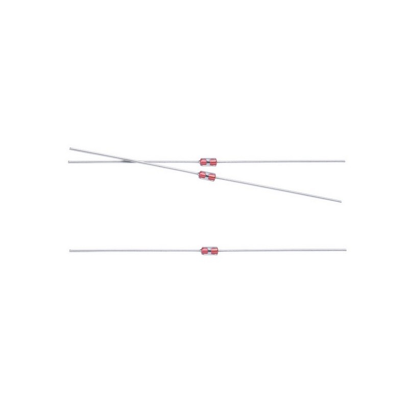 Sourcingmap 20PCS NTC Thermistors Resistors MF58 3950B 200K Ohm Glass - View #2