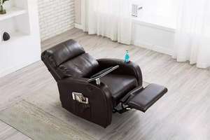 Fauteuil inclinable de haute qualité avec moteur électrique Okin, table USB et porte-gobelet pour <span class=keywords><strong>cinéma</strong></span> maison - Product Image 6