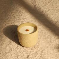 Bougie parfumée faite à la main à combustion longue sans fumée roche volcanique sculptée à la main pour décor d'halloween livraison directe en vrac disponible