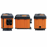 5KW 12V 24V Alet Kutusu Tipi Dizel Park Isıtıcısı Hepsi Bir Arada, Dahili Yakıt Deposu, LCD Ekran ve Uzaktan Kumanda ile Kamyon, Karavan ve Kamp Aracı için