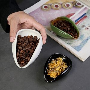 Bandeja de Cerámica para Dosificación de Granos de Café, Diseño Clásico, Plato para Espresso, Bandeja para Degustación de Granos Tostados, Venta al Por Mayor - Product Image 3
