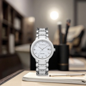 Montre de luxe pour homme en acier inoxydable, personnalisable avec logo, étanche, cadran en verre, mouvement mécanique, fabrication OEM chinoise, montre-bracelet professionnelle - Product Image 3