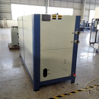 Refroidisseur d'eau écologique avec compresseur Copeland et moteur pour les unités de transformation des boissons et du lait 20 kW