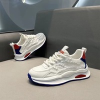 Chaussures décontractées de style basket-ball pour hommes, chaussures de sport décontractées à la mode