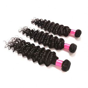 Venta al por mayor de pelo natural virgen <span class=keywords><strong>con</strong></span> cutícula alineada Boho pelo humano trenzado a granel afro rizado pelo humano a granel - Product Image 5