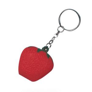 Promotion PU <span class=keywords><strong>Mousse</strong></span> Tomate Légumes Squishy Stress Jouet Balle Avec Porte-clés - Product Image 2