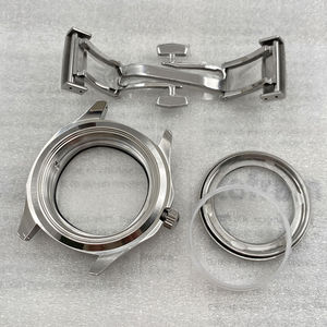 Kit de caja y correa de acero inoxidable de 42 mm con cristal de zafiro, apto para esfera de 32 mm y movimiento NH35 - Product Image 4