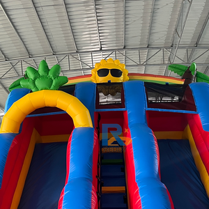 Nhà máy tùy chỉnh trượt nước Inflatable thương mại trẻ em tổ chức sự kiện trượt nước Inflatable với hồ bơi - Product Image 5