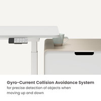 OEM ODM 125kg Table debout d'ordinateur sans balais à 3 étages et double moteur Bureau ergonomique électrique à hauteur réglable Bureau assis-debout