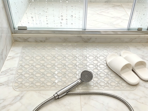 Tapis de douche antidérapant en PVC avec ventouses, prêt à être expédié, pour salle de massage, piscine, hôtel, salle de bain, spa, personnalisable, emballage sur mesure - Product Image 2