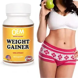 OEM Weight Gain Capsules Boost Energy Supplement Muscle Weight Gainer Appetite Booster Pills Weight Gain Stimulant Supplement