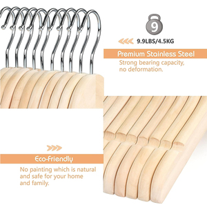 LINDON Appendiabiti Ecologici in Legno Massello <span class=keywords><strong>per</strong></span> <span class=keywords><strong>Bambini</strong></span> e Ragazzi - Product Image 4