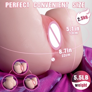 Masturbatore Maschile Realistico a Mezzo Busto con Vagina e Ano Artificiali, Giocattolo Sessuale per Uomini - Product Image 5