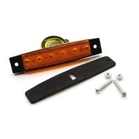 Nouvelle lumière latérale universelle 12V 24V à 6 LED SMD pour remorque, voiture, bus, camion, poids lourd – Pièce de rechange