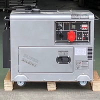 Klead DZY3KW 3KW/5/6/7/10/12/15 Kilowatt 220/380V 3-Phasen Dual-Spannung Offener Rahmen Geräuscharmes Diesel Luftgekühltes Aggregat
