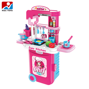 Set da Cucina Giocattolo 3 in 1 <span class=keywords><strong>per</strong></span> Bambine con Valigia in Plastica - Product Image 3