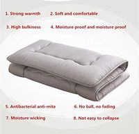 Vente chaude Bas Prix Portable Extérieur Plancher Voyage Pliant Pliable Tri-fold Mousse Matelas Futon Japonais Matelas pour Tatami