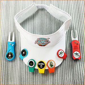 Nouveau marqueur de balle de golf en gel de silice avec clip magnétique, multicolore, adaptable à de nombreux types de marqueurs de balle pour la pratique du golf - Product Image 4