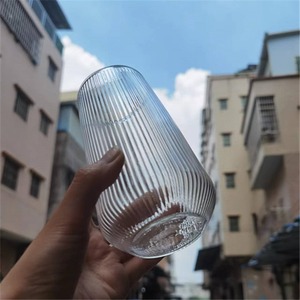 Vaso de Vidrio Estilo Americano, Resistente al Calor, Irrompible, para Leche, Café Helado, Jugo, Refresco, Bebidas Frías, para Fiestas - Product Image 5