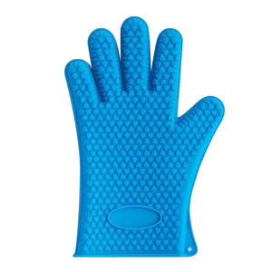 Guante de Silicona Isolab de 5 Dedos, Guantes de Seguridad Antideslizantes y Antiquímicos, Hecho en Alemania - Product Image 4